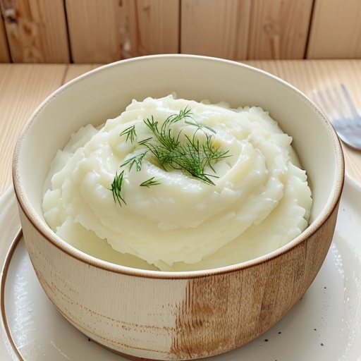 Картофельное пюре с молоком